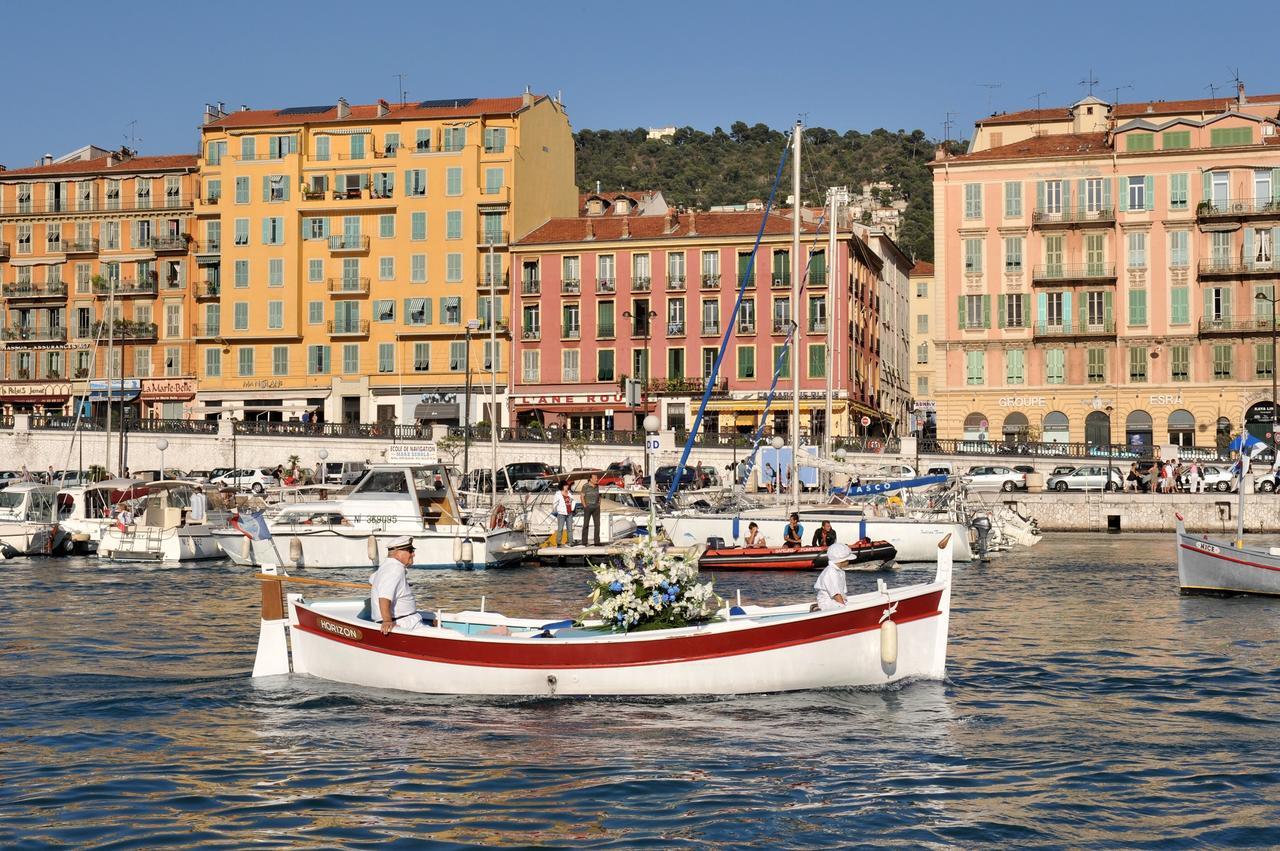 La Croix - F3, Terrasse Vue Panoramique, Vieux-Nice Old Town And Terrace מראה חיצוני תמונה